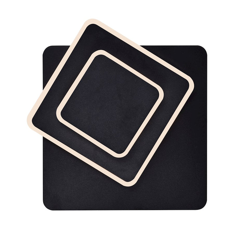 CWI Lighting Private I Square 9" Wall Sconce, Matte Black
