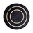 CWI Lighting Private I Circle 9" Wall Sconce, Matte Black