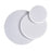 CWI Lighting Private I Circle Trio Wall Sconce, Matte White