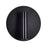 CWI Lighting Private I 6" Round Wall Sconce, Matte Black