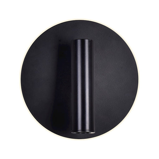 CWI Lighting Private I 6" Round Wall Sconce, Matte Black
