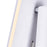 CWI Lighting Private I 6" Rectangular Wall Sconce, Matte White