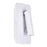 CWI Lighting Private I 6" Rectangular Wall Sconce, Matte White