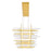CWI Lighting Gondola Chandelier, Satin Gold