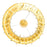 CWI Lighting Millipede 20" Chandelier, Satin Gold
