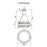 CWI Lighting Millipede 26" Chandelier, Satin Gold