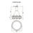 CWI Lighting Millipede 32" Chandelier, Satin Gold