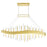 CWI Lighting Millipede 40" Chandelier, Satin Gold - 1245P40-602