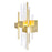 CWI Lighting Millipede Wall Light, Satin Gold