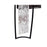 CWI Lighting Guadiana Wall Light, Black/Satin Gold/Clear