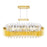 CWI Lighting Cityscape 20 Light Chandelier, Satin Gold