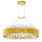 CWI Lighting Cityscape 24 Light Chandelier, Satin Gold - 1247P39-24-602