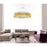 CWI Lighting Cityscape 24 Light Chandelier, Satin Gold