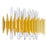 CWI Lighting Cityscape 7 Light Wall Sconce, Satin Gold