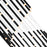 CWI Lighting Flute 30" Chandelier, Black