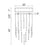 CWI Lighting Flute 32" Chandelier, Black