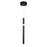 CWI Lighting Flute Pendant, Black