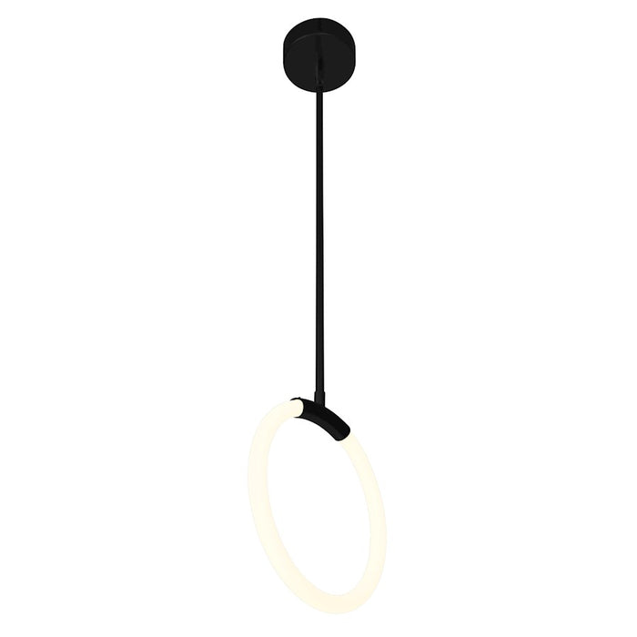 CWI Lighting Hoops Pendant, Black