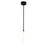 CWI Lighting Hoops Pendant, Black
