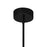 CWI Lighting Hoops Pendant, Black