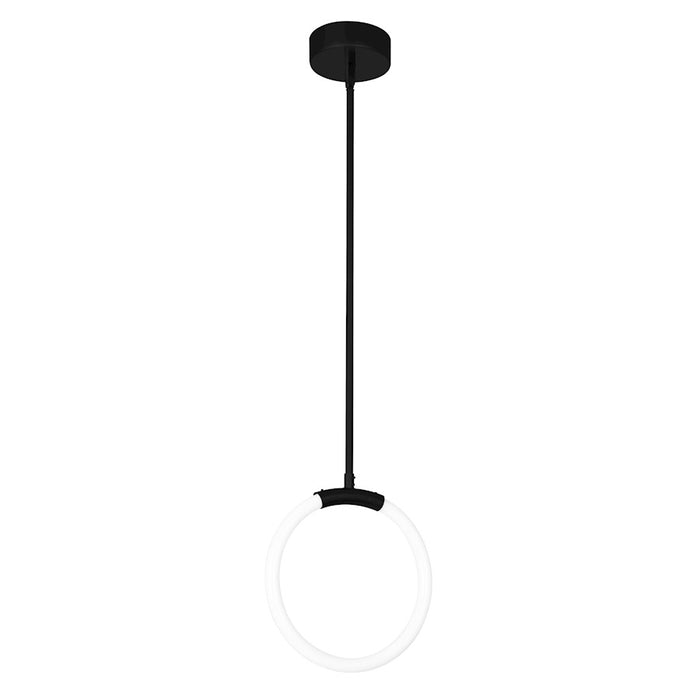 CWI Lighting Hoops Pendant, Black