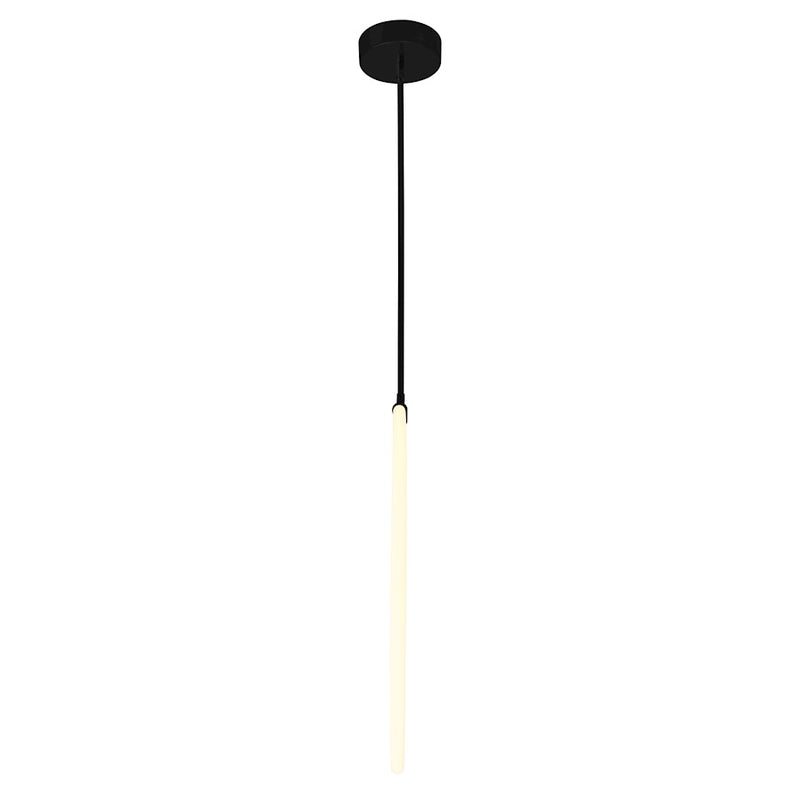 CWI Lighting Hoops 24" Chandelier, Black