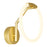 CWI Lighting Hoops Wall Sconce, Satin Gold