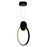 CWI Lighting Pulley 10" Mini Pendant, Black