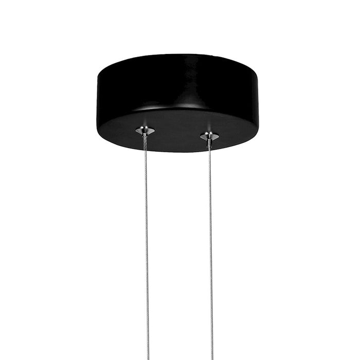 CWI Lighting Pulley 10" Mini Pendant, Black