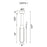 CWI Lighting Pulley 4" Mini Pendant, Black