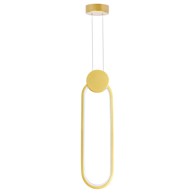 CWI Lighting Pulley 4" Mini Pendant, Satin Gold