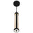 CWI Lighting Neva Mini Pendant, Black/Clear