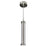CWI Lighting Neva Mini Pendant, Satin Nickel/Clear