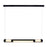 CWI Lighting Neva Chandelier, Black/Clear