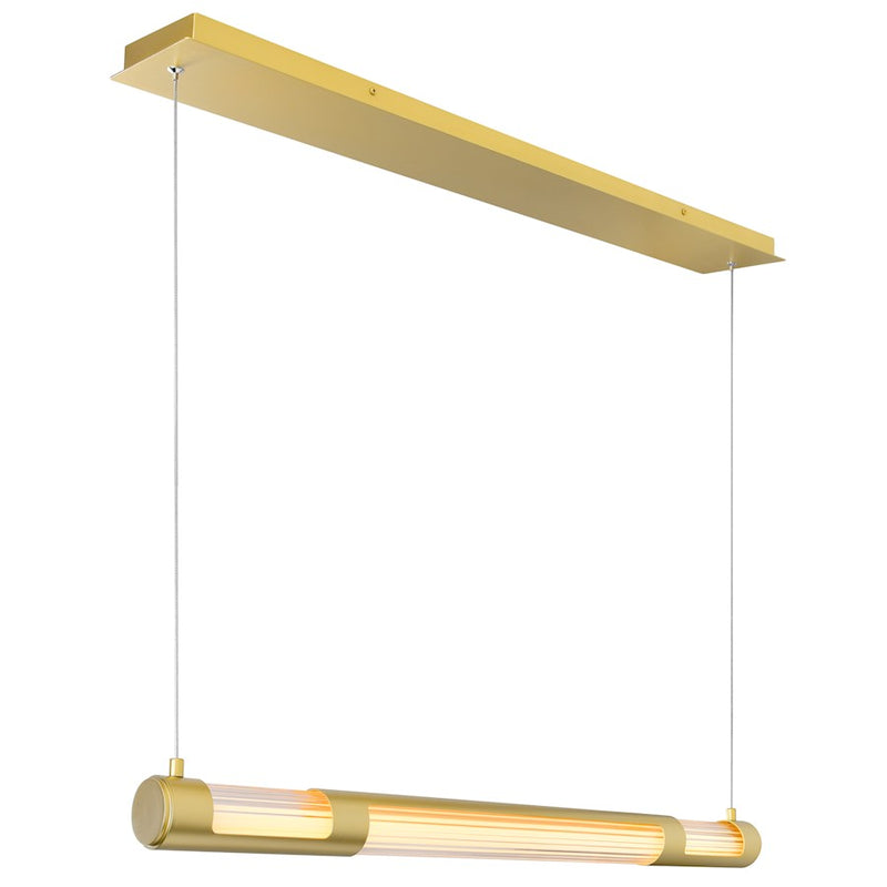 CWI Lighting Neva Chandelier, Satin Gold/Clear
