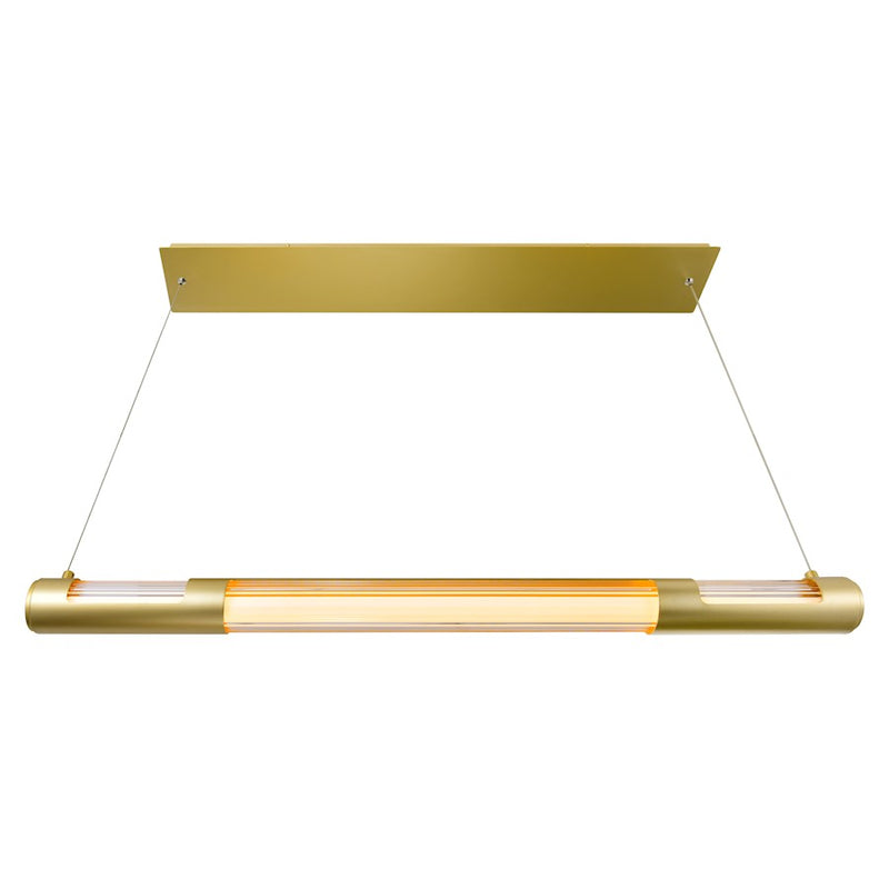 CWI Lighting Neva Chandelier, Satin Gold/Clear