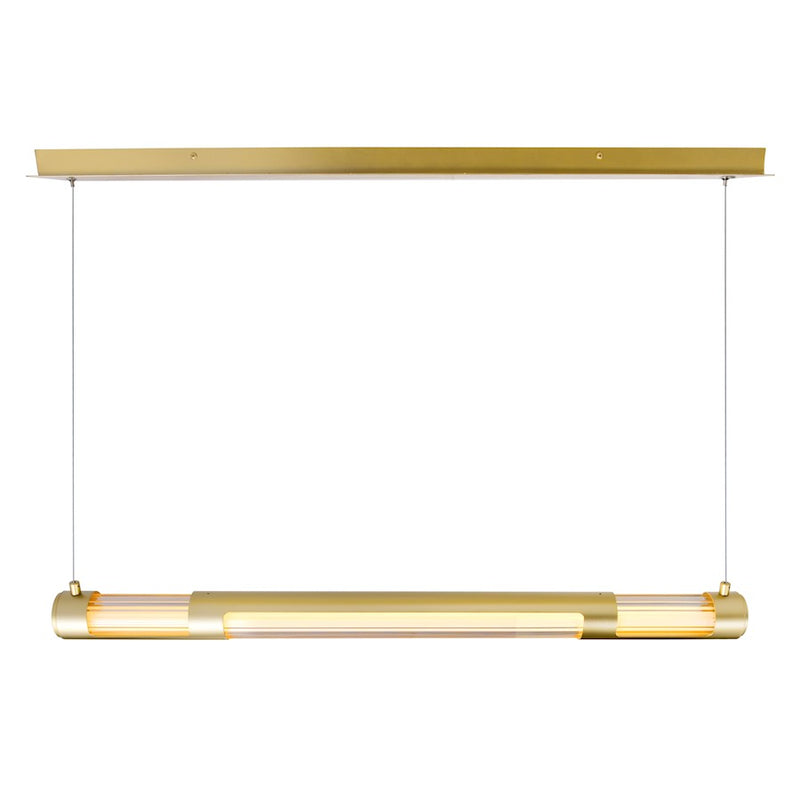 CWI Lighting Neva Chandelier, Satin Gold/Clear