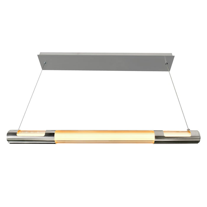CWI Lighting Neva Chandelier, Satin Nickel/Clear