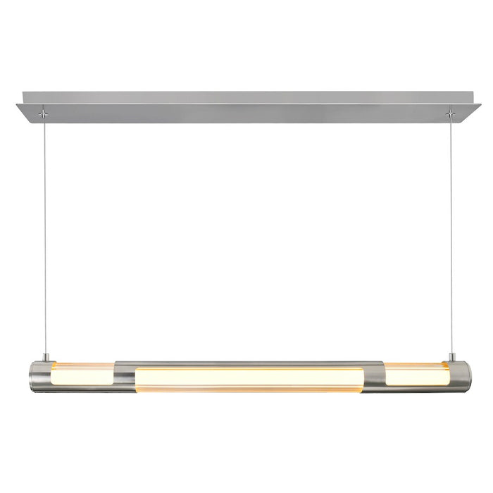 CWI Lighting Neva Chandelier, Satin Nickel/Clear