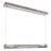 CWI Lighting Neva Chandelier, Satin Nickel/Clear