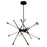 CWI Lighting Oskil 31" Chandelier, Black