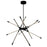 CWI Lighting Oskil 43" Chandelier, Black