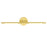 CWI Lighting Oskil Wall Light, Satin Gold