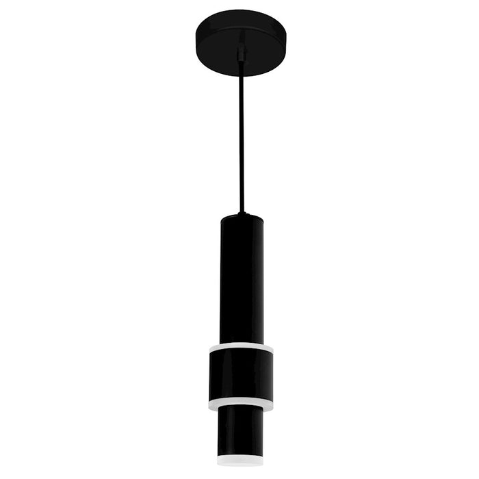 CWI Lighting Lena Mini Pendant, Black