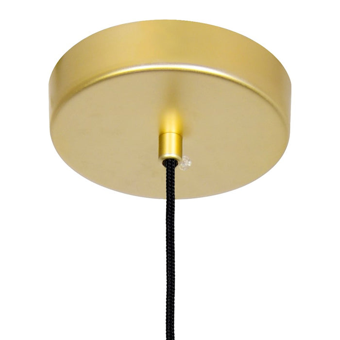 CWI Lighting Lena Mini Pendant, Satin Gold