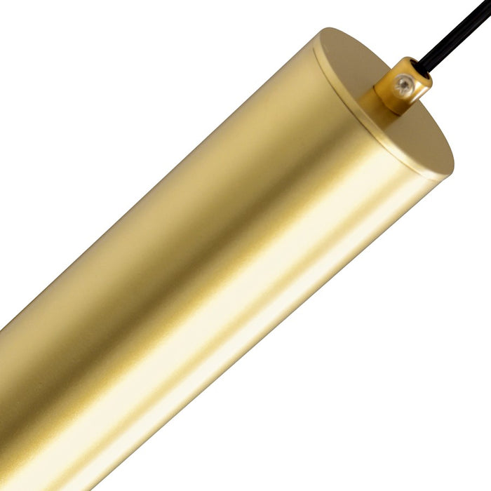CWI Lighting Lena Mini Pendant, Satin Gold