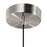 CWI Lighting Lena Mini Pendant, Satin Nickel
