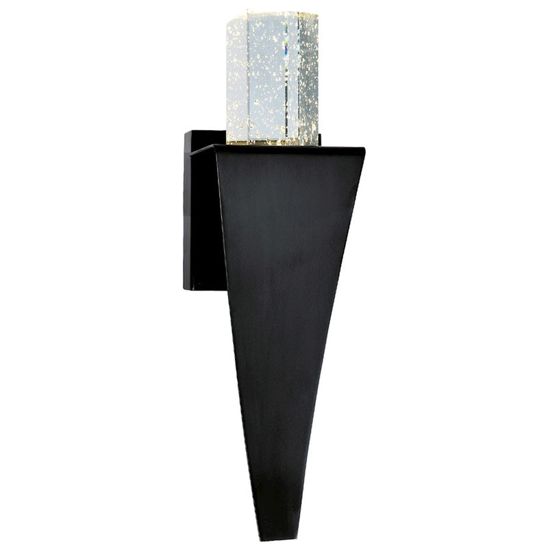 CWI Lighting Catania 5" Wall Light, Black