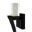 CWI Lighting Catania 5" Wall Light, Black