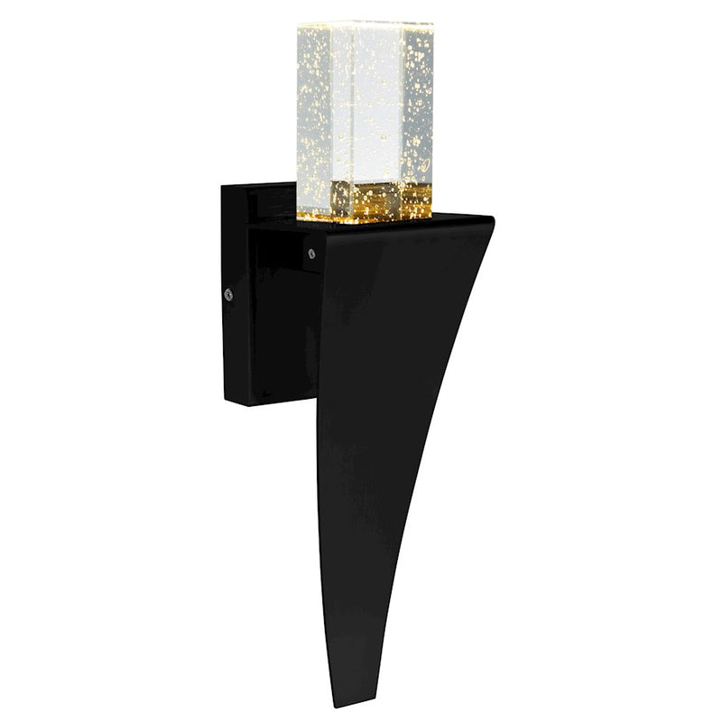 CWI Lighting Catania 5" Wall Light, Black